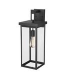 Millennium Lighting Powder Coated Black Outdoor Wall Sconce 