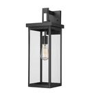 Millennium Lighting Powder Coated Black 60 W Outdoor Wall Sconce 