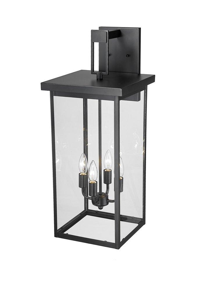 Millennium Lighting Powder Coated Black Outdoor Wall Sconce 