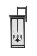 Millennium Lighting Powder Coated Black Outdoor Wall Sconce 