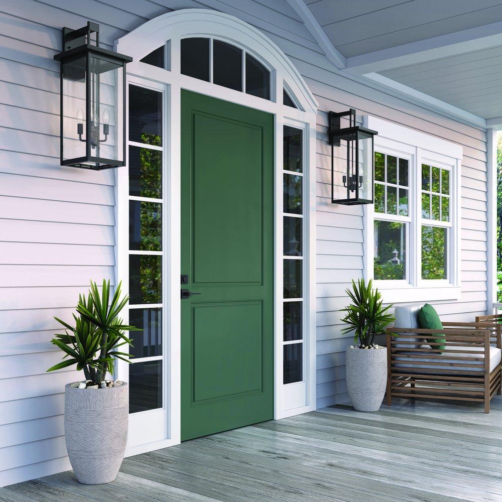 Millennium Lighting Powder Coated Black Outdoor Wall Sconce 