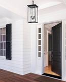 Millennium Lighting Powder Coated Black 4-Light Outdoor Hanging Lantern 