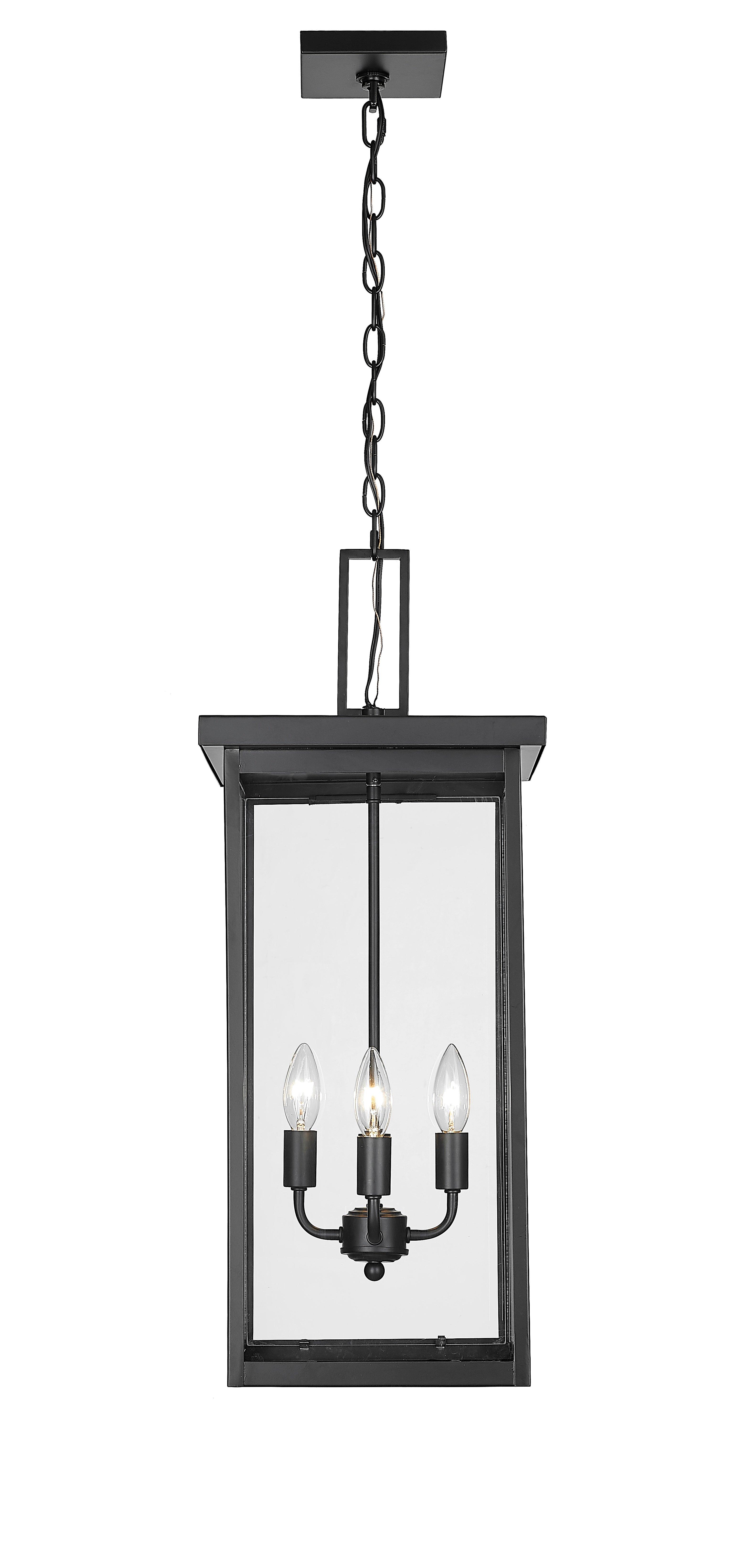Millennium Lighting Powder Coated Black 60 W Outdoor Wall Sconce 