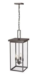 Millennium Lighting Powder Coated Bronze 4-Light Outdoor Hanging Lantern 