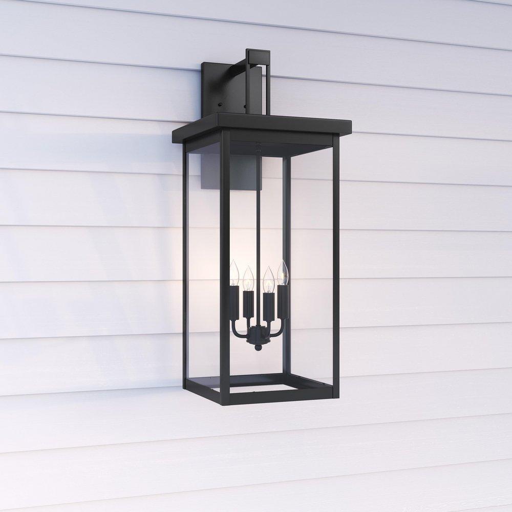 Millennium Lighting Powder Coated Black Outdoor Wall Sconce 