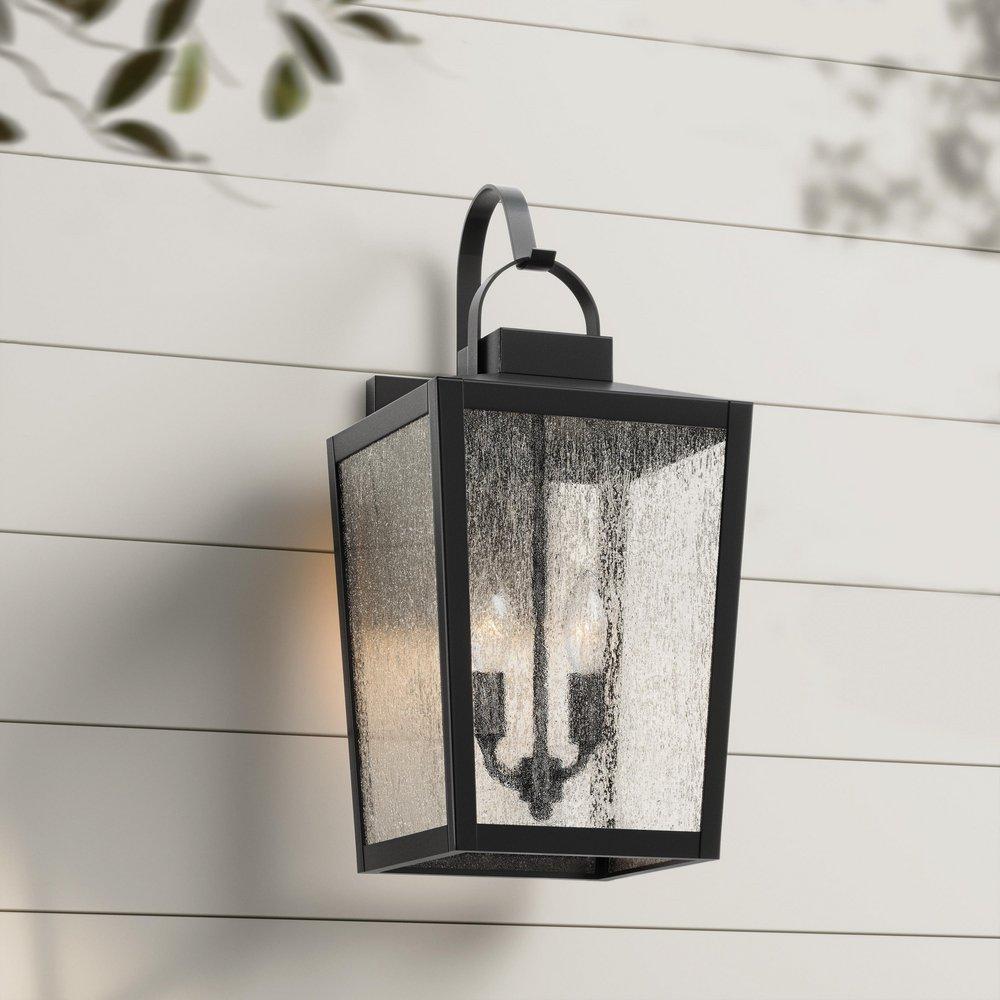 Millennium Lighting Powder Coated Black Outdoor Wall Sconce 