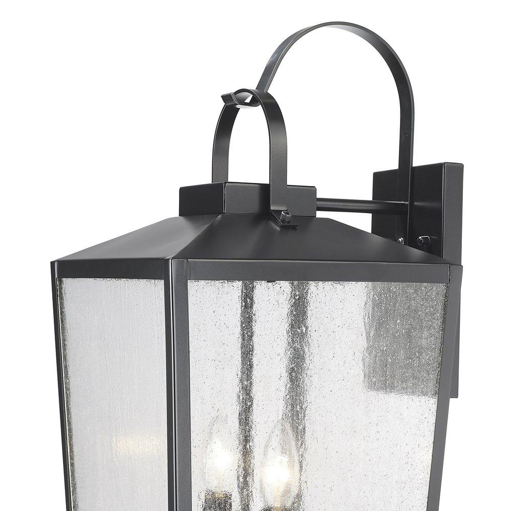 Millennium Lighting Powder Coated Black Outdoor Wall Sconce 