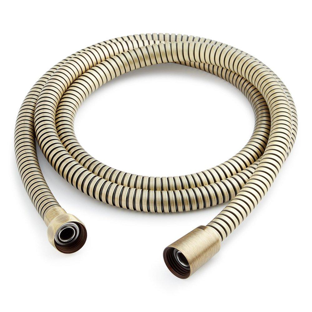 60 in. Hand Shower Hose in Aged Brass 