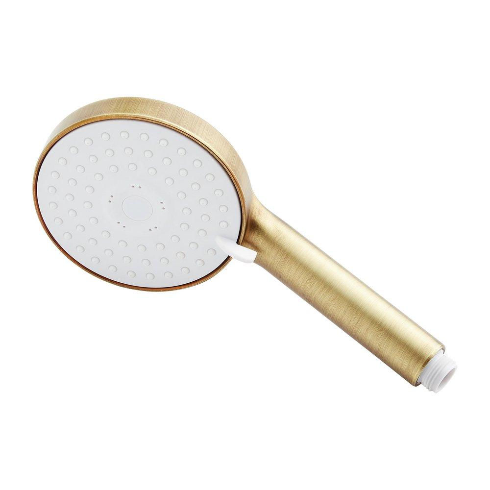 Multi Function Hand Shower in Aged Brass 