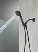DELTA UNIVERSAL SHOWERING COMPONENTS: 4-SETTING HAND SHOWER MATTE BLACK 