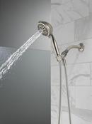 DELTA UNIVERSAL SHOWERING COMPONENTS: 5 SETTING HAND SHOWER BRUSHED NICKEL 