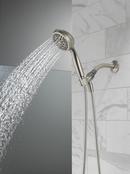 DELTA UNIVERSAL SHOWERING COMPONENTS: 5 SETTING HAND SHOWER BRUSHED NICKEL 