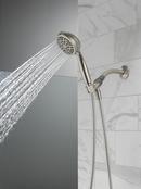 DELTA UNIVERSAL SHOWERING COMPONENTS: 5 SETTING HAND SHOWER BRUSHED NICKEL 