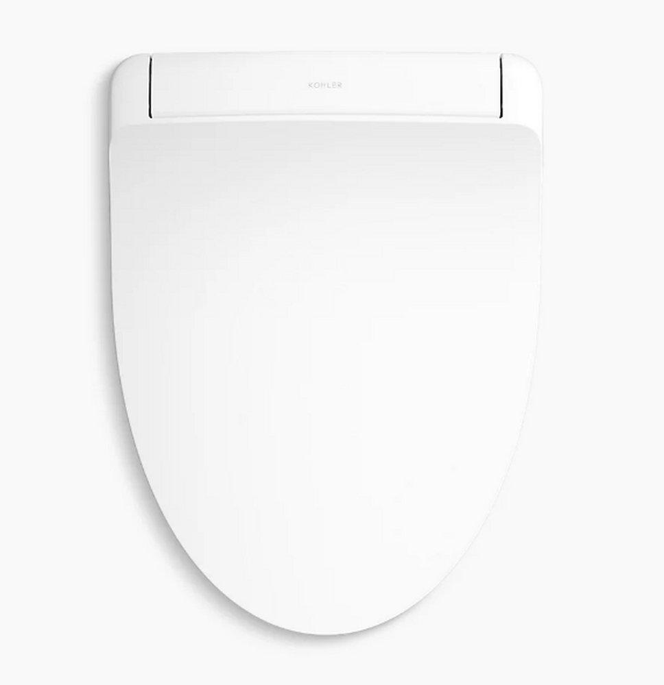 KOHLER White Elongated Closed Front Bidet Seat 