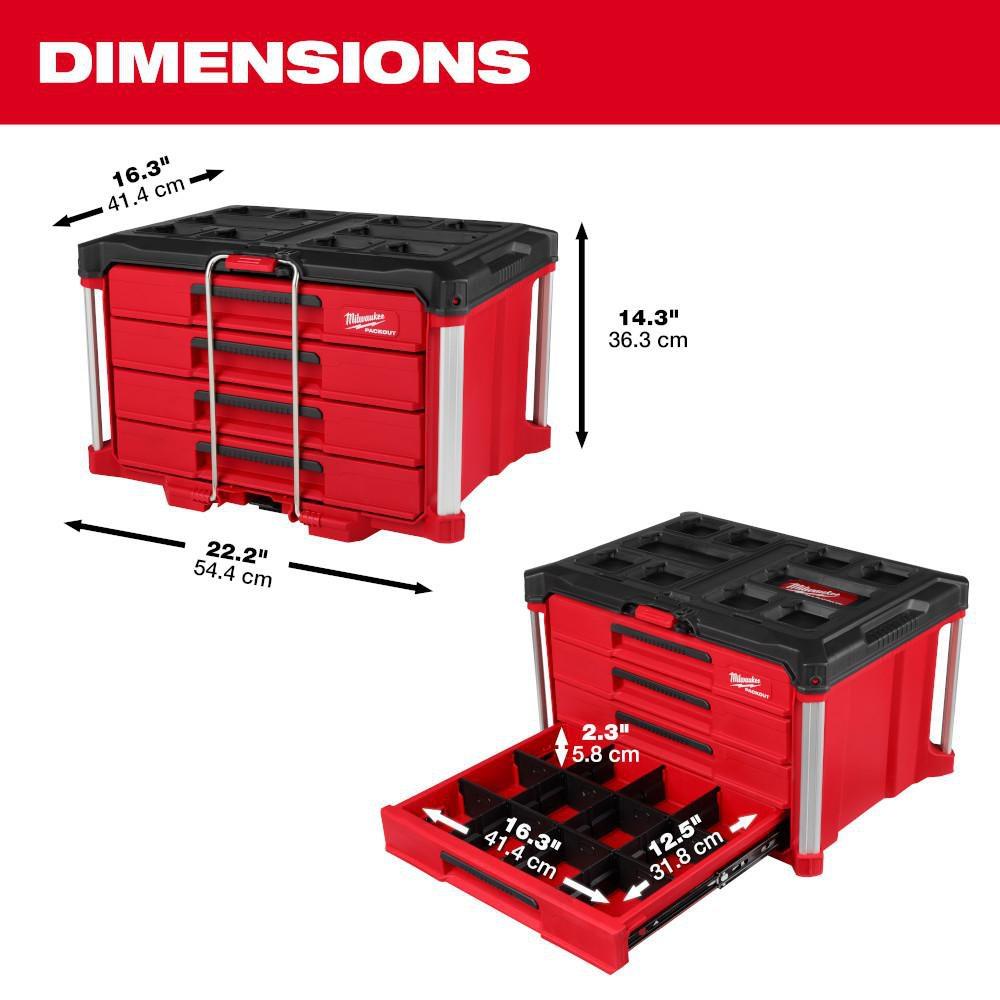 4 DRAWER TOOL BOX 