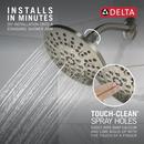 Multi Function Showerhead in SpotShield Brushed Nickel 