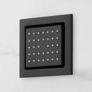 HIBISCUS THERMOSTATIC SHOWER SYSTEM WITH 3 BODY SPRAYS SLIDE BAR AND HAND SHOWER - MATTE BLACK 