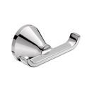 2-Hook Robe Hook in Polished Chrome