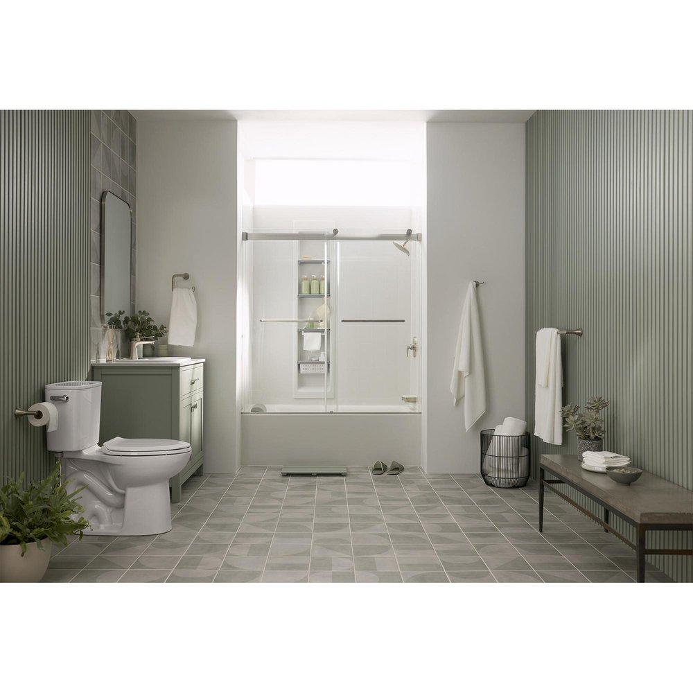 American Standard Brushed Nickel 2-Hook Robe Hook 