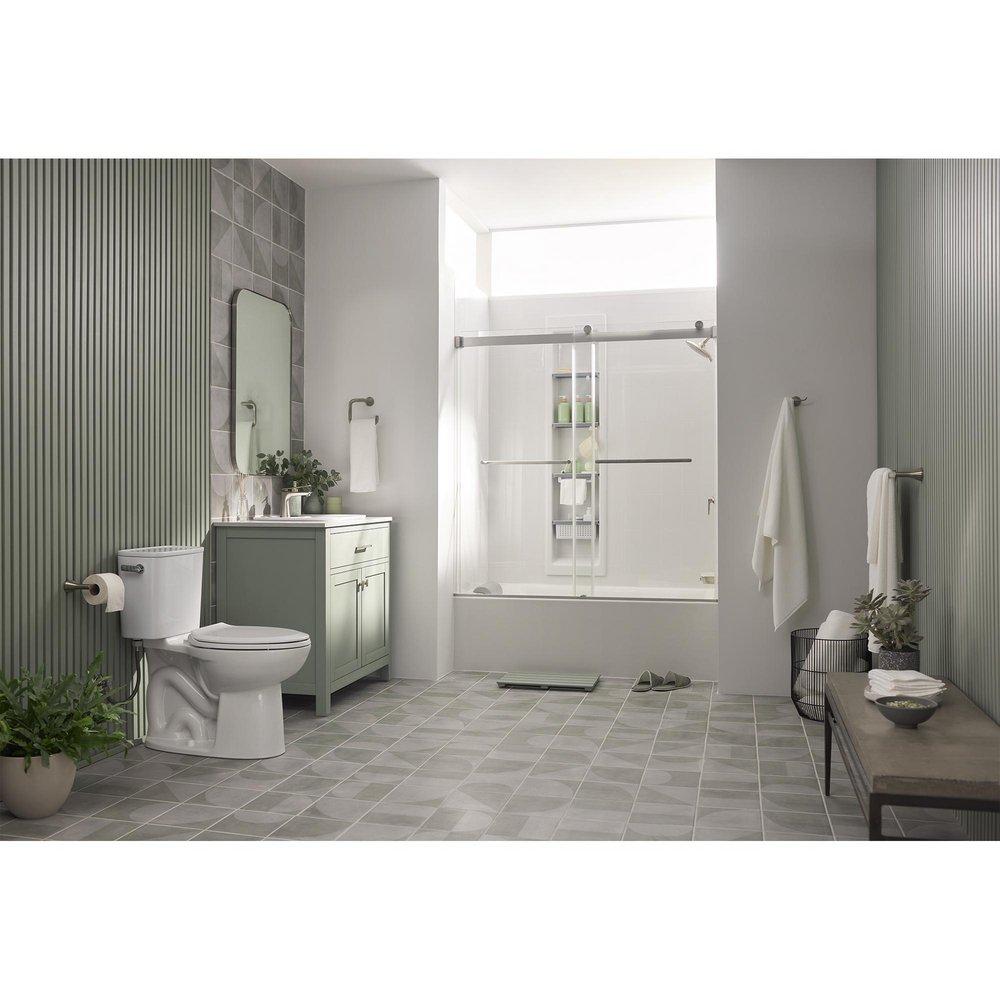 American Standard Brushed Nickel 2-Hook Robe Hook 