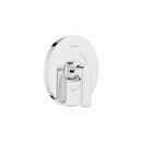 Single Handle Pressure Balancing Valve Trim in Polished Chrome