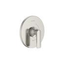 Single Handle Pressure Balancing Valve Trim in Brushed Nickel
