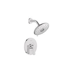 One Handle Single Function Shower Faucet in Polished Chrome (Trim Only)