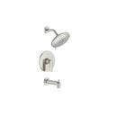 One Handle Single Function Bathtub & Shower Function in Brushed Nickel (Trim Only)