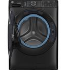GE&reg; Carbon Graphite 28 in. 5.0 cu. ft. Smart Front Load Steam Washer 