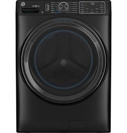 28 in. 5.0 cu. ft. Smart Front Load Steam Washer in Carbon Graphite