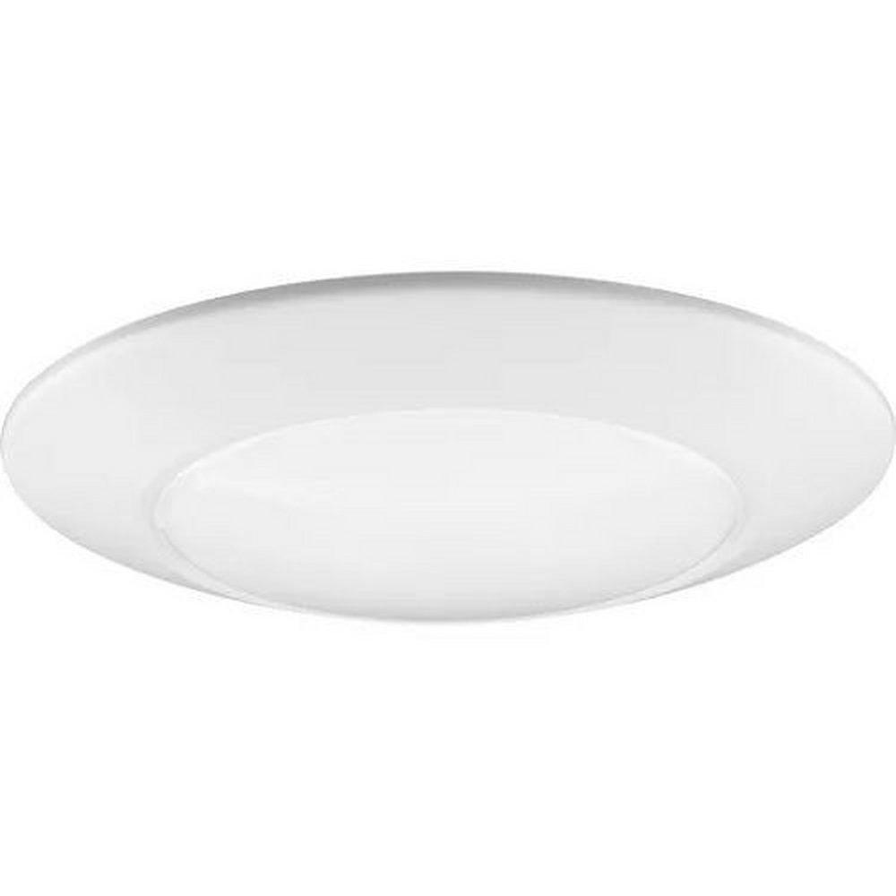 Progress Lighting White 1 in. 15.8W LED Recessed Housing & Trim 