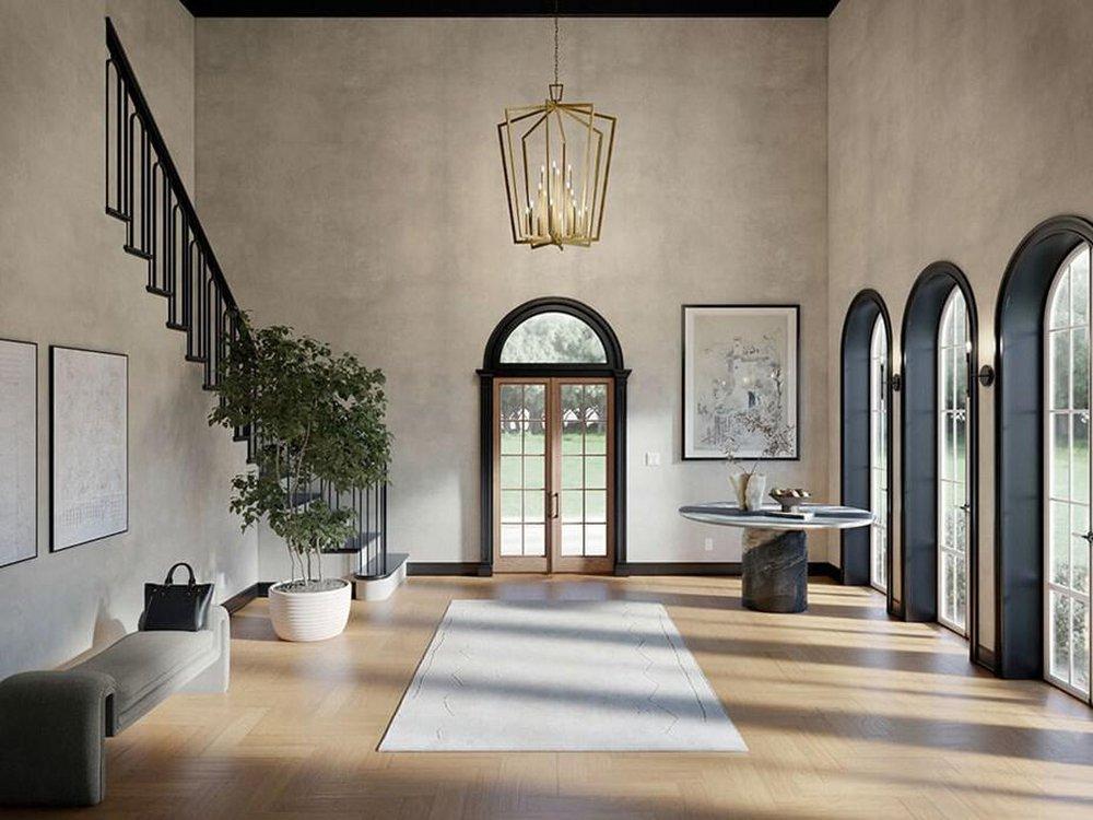 ABBOTSWELL 49 INCH 16 LIGHT FOYER P 