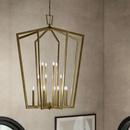 Kichler Lighting Natural Brass 60W 16-Light Candelabra E-12 Foyer Lighting 