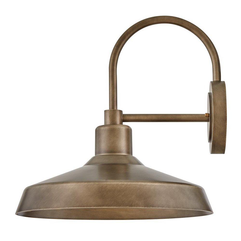 Hinkley Burnished Bronze 100W 1-Light 16-1/2 in. Outdoor Wall Sconce 