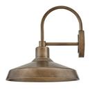 Hinkley Burnished Bronze 100W 1-Light 16-1/2 in. Outdoor Wall Sconce 