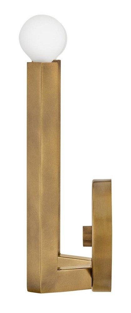 Hinkley Heritage Brass 5W 2-Light 12-1/2 in. Wall Sconce 