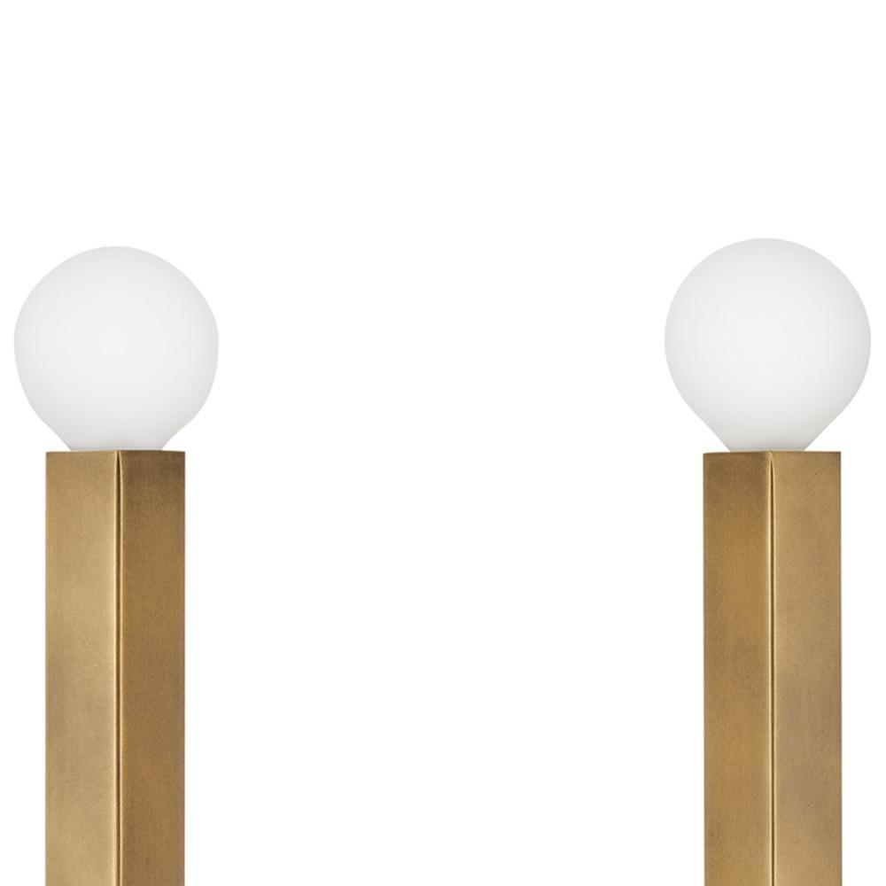 Hinkley Heritage Brass 5W 2-Light 12-1/2 in. Wall Sconce 