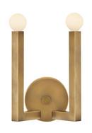 Hinkley Heritage Brass 5W 2-Light 12-1/2 in. Wall Sconce 