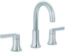Two Handle Widespread Bathroom Sink Faucet in Chrome