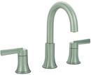 Two Handle Widespread Bathroom Sink Faucet in Brushed Nickel 
