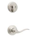 KWIKSET SINGLE CYLINDER INTERIOR PACK W/ TUSTIN LEVER LEFT HANDED SATIN NICKEL