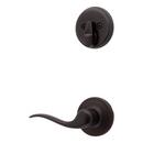 KWIKSET SINGLE CYLINDER INTERIOR PACK W/ TUSTIN LEVER RIGHT HANDED VENETIAN BRONZE