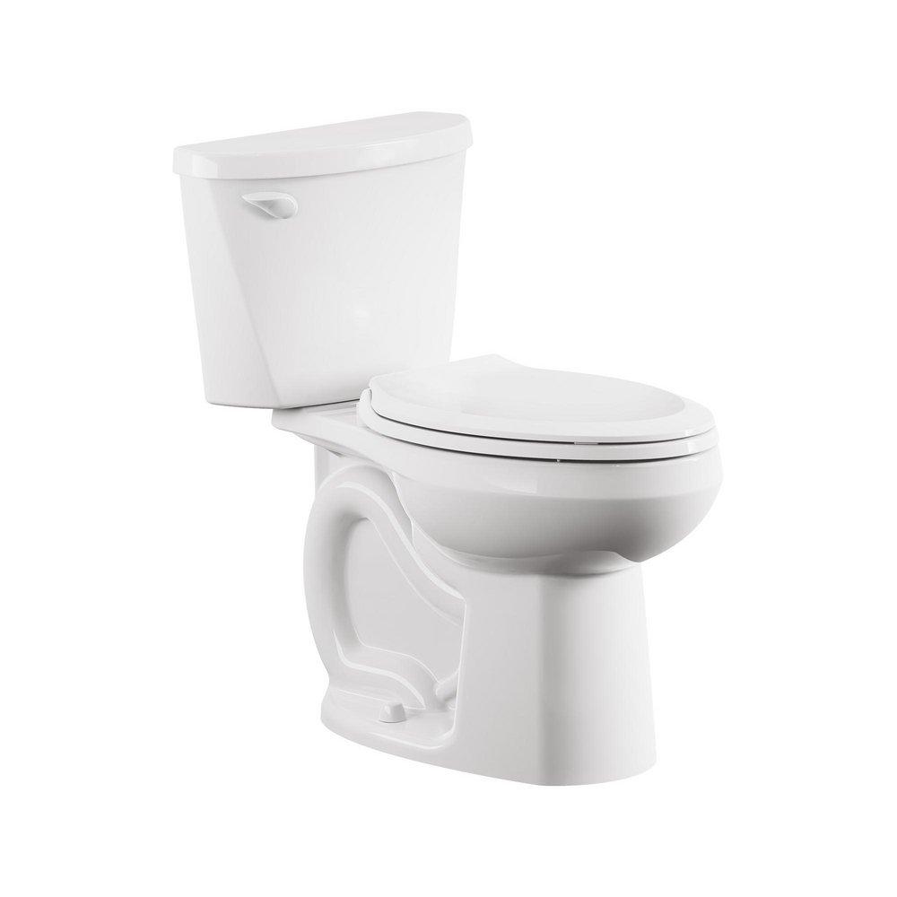 COLONY 3 TWO-PIECE 1.28 GPF/4.8 LPF CHAIR-HEIGHT ELONGATED 10-INCH ROUGH TOILET LESS SEAT 