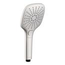 SOFT SQUARE 3 FUNCTION HANDSHOWER 1.75GPM BRUSHED NICKEL 