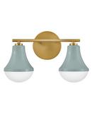 HADDIE IS THE STAR OF THE SHOW. THE STURDY STRUCTURE IS ROUNDED OUT WITH CURVED CASED OPAL GLASS FOR 