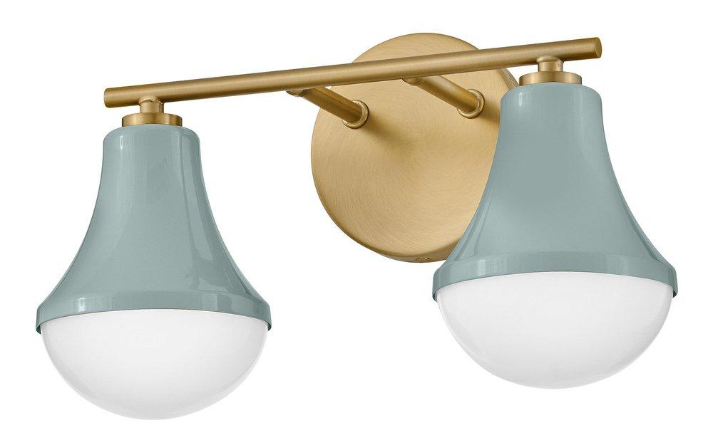 Hinkley Seafoam 10W 2-Light Medium E-26 Vanity Fixture 