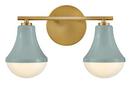 Hinkley Seafoam 10W 2-Light Medium E-26 Vanity Fixture 