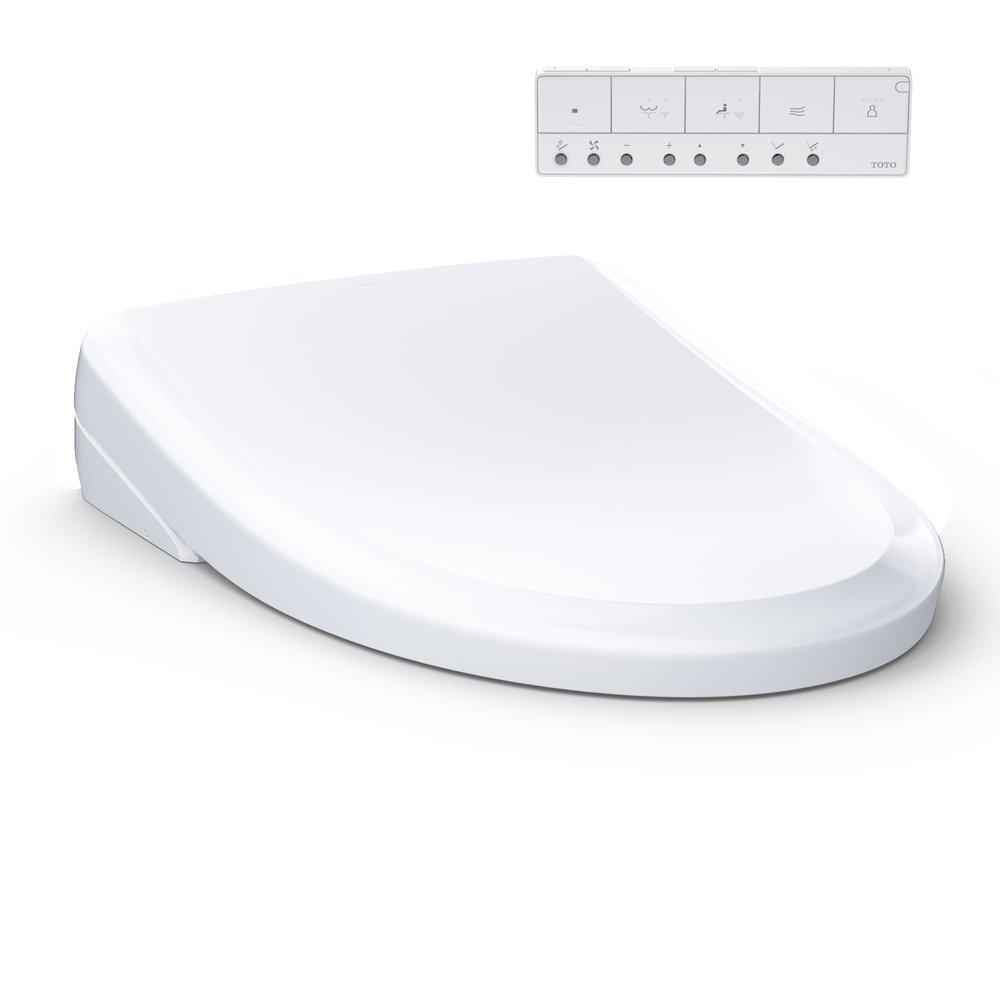 TOTO Washlet® Elongated Bidet Seat in Cotton White | Ferguson