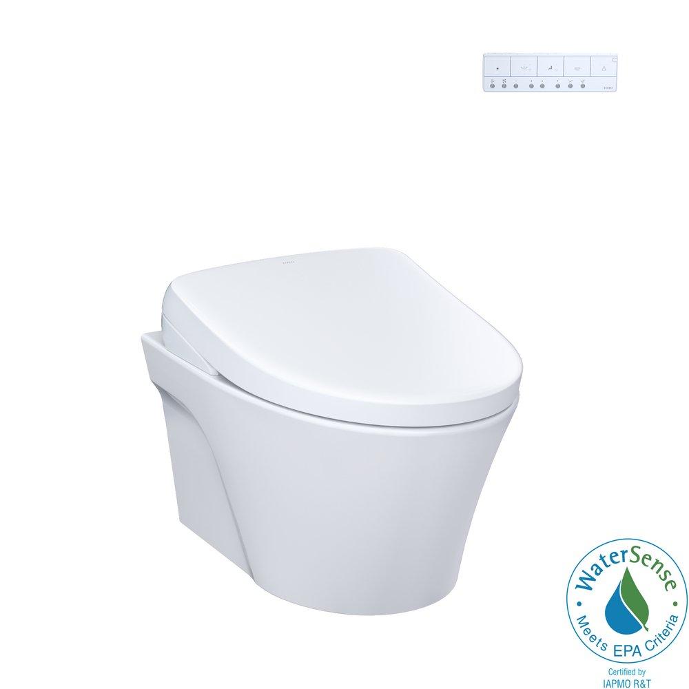 TOTO 1.28 gpf Elongated One Piece Toilet in Cotton White