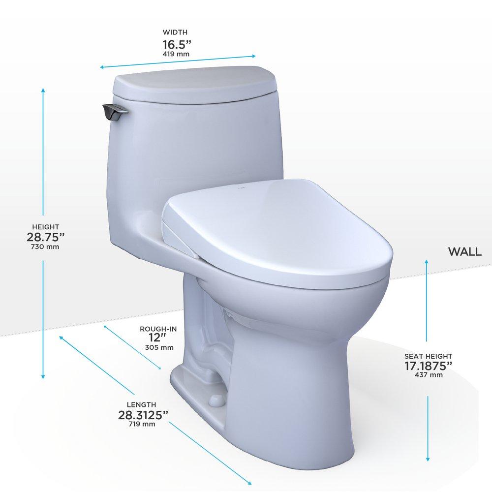 ULTRAMAX II 1G W/ WASHLET+ S7 1.0 GPF 
